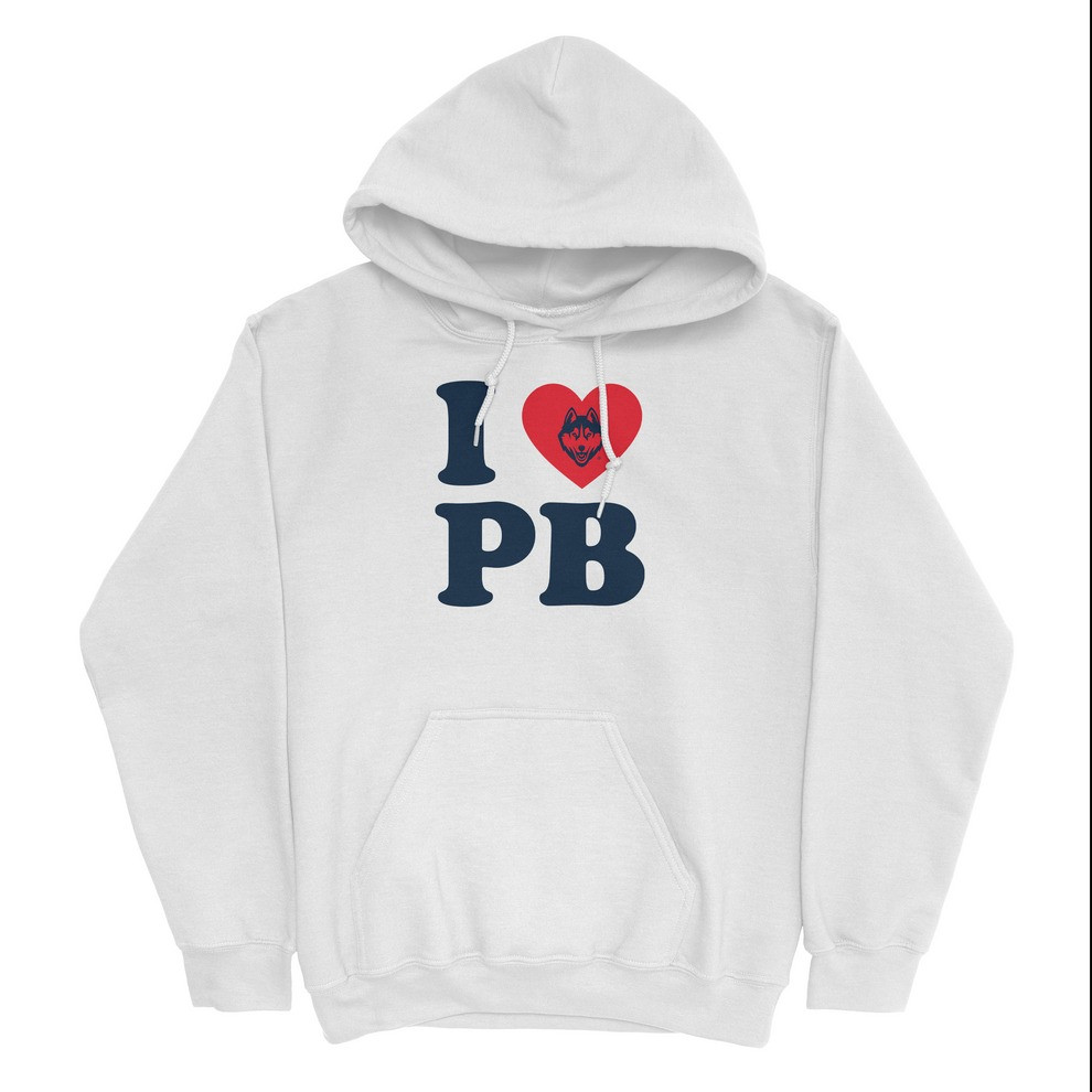 Paige Bueckers Merch Hoodie Paige Bueckers I Love '3 PB Paige Bueckers Fan Gift Ideas-1