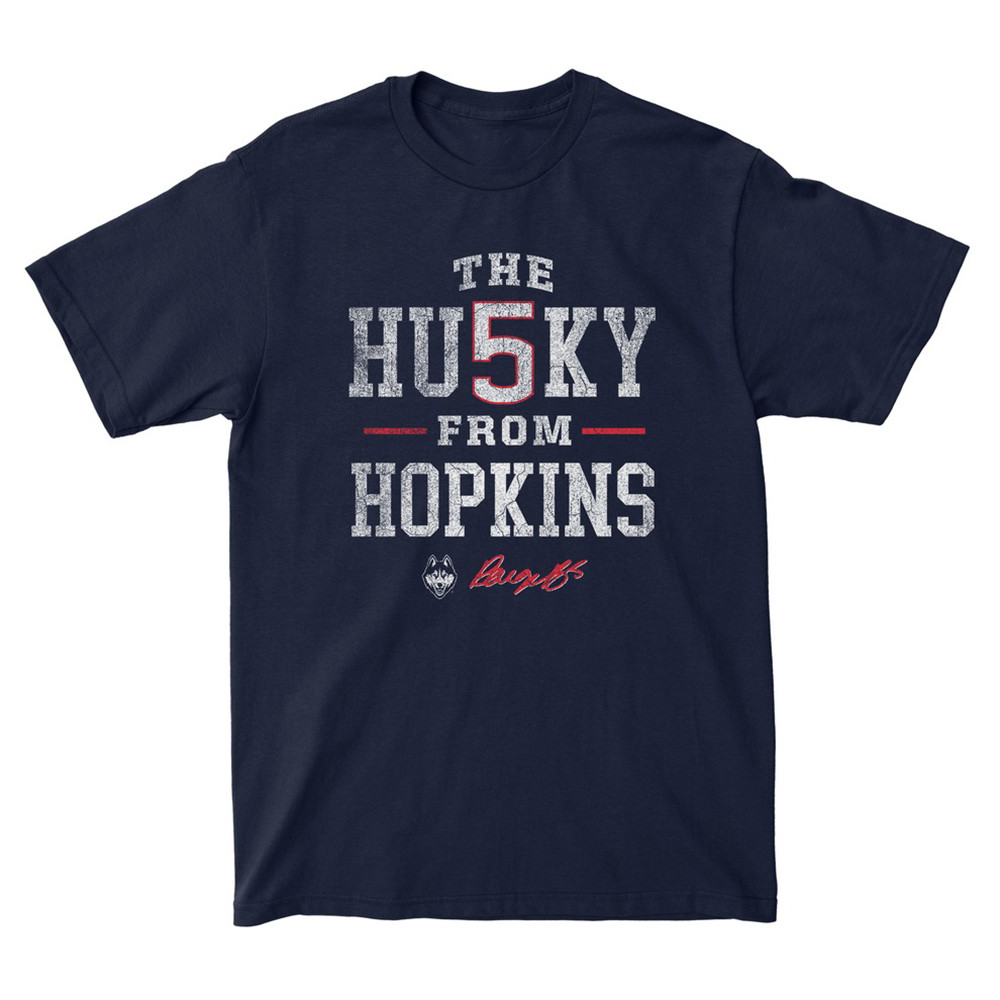 Paige Bueckers Merch T-Shirt The Hu5ky From Hopkins Gifts For Uconn Fans-1 Paige Bueckers Merch T-Shirt The Hu5ky From Hopkins Gifts For Uconn Fans-1