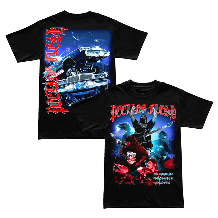 Peeling Flesh Merch Group Mixtape T-Shirt PeelingFlesh Band Merch Clothing Fan Gifts-1