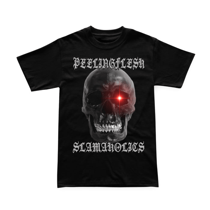 Peeling Flesh Merch Skull Slamaholics T-Shirt Peeling Flesh Band Merch Fan Gifts For Him-1