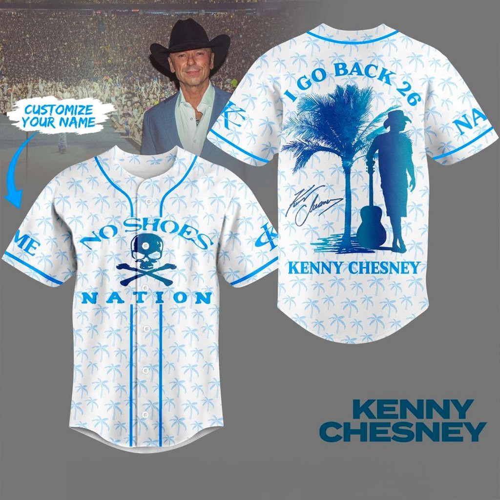 Personalized Kenny Chesney I Go Back 26 Baseball Jersey Kenny Chesney Merch Presents For Dad-1 Personalized Kenny Chesney I Go Back 26 Baseball Jersey Kenny Chesney Merch Presents For Dad-1