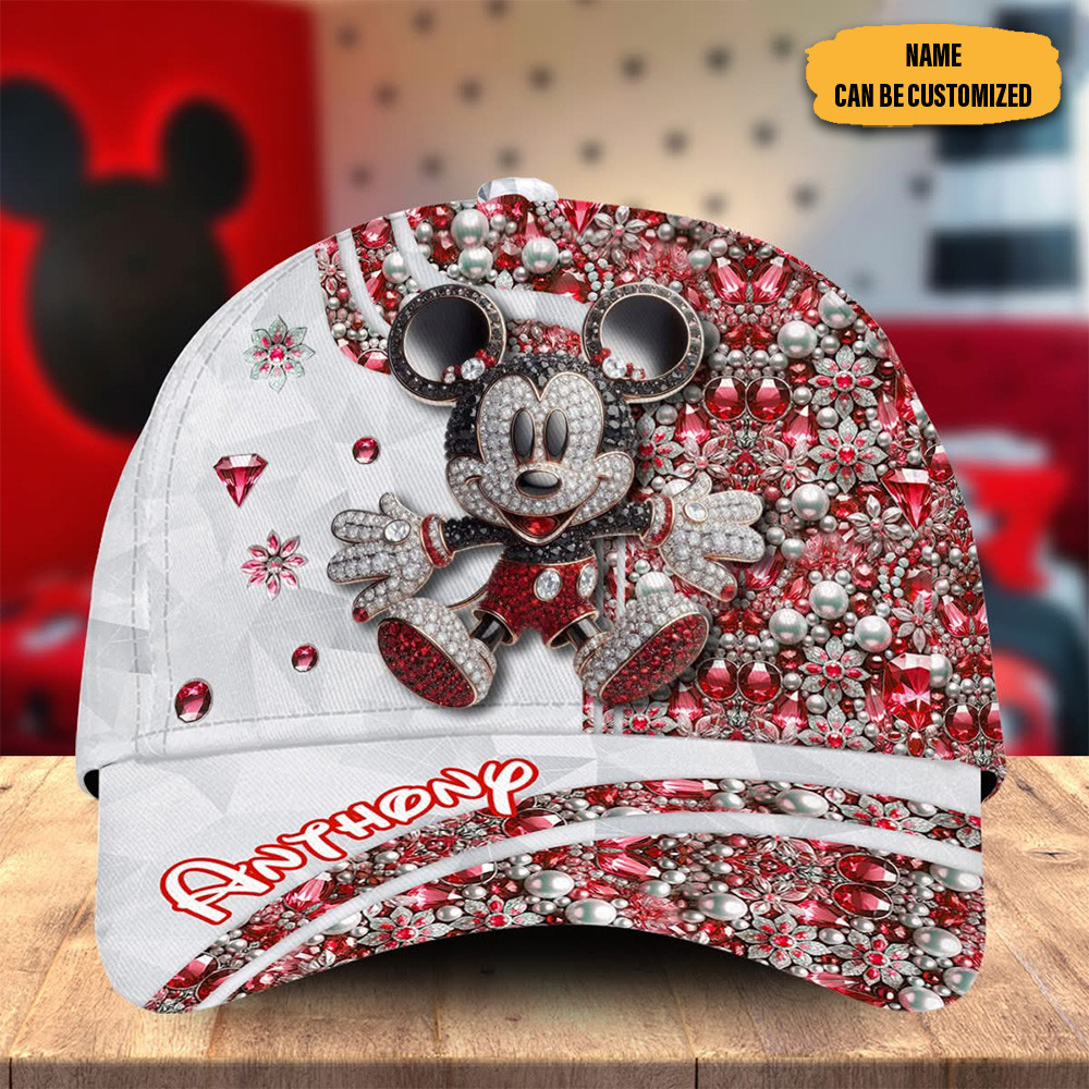 Personalized Mickey Mouse Hat 3D Print Disney Cute Mickey Mouse Baseball Hat Gifts For Her-1 Personalized Mickey Mouse Hat 3D Print Disney Cute Mickey Mouse Baseball Hat Gifts For Her-1