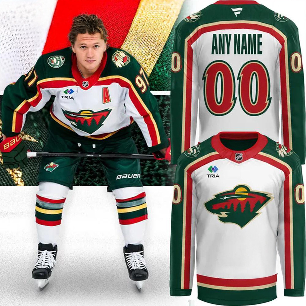 Personalized Minnesota Wild 25th Anniversary 2025 Hockey Jersey Xmas Gift Ideas For Hockey Fans-1 Personalized Minnesota Wild 25th Anniversary 2025 Hockey Jersey Xmas Gift Ideas For Hockey Fans-1