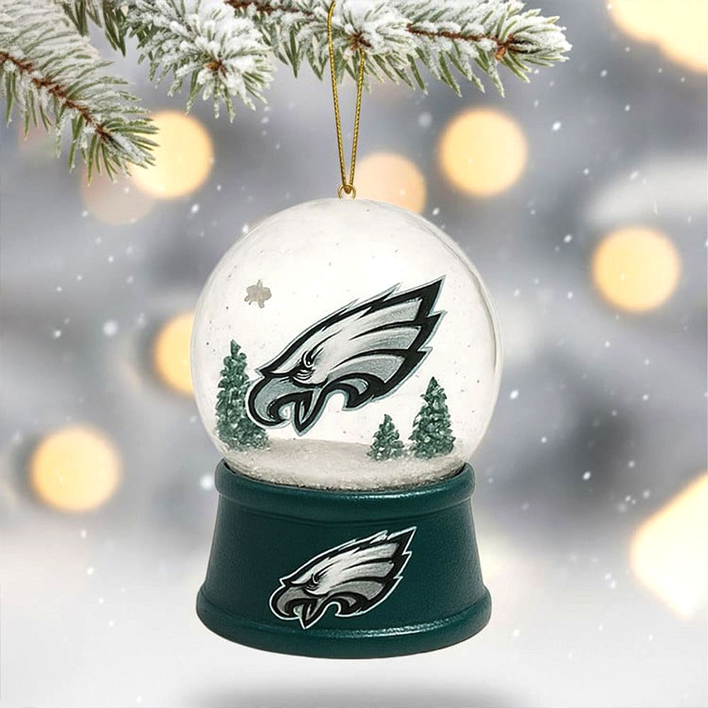 Philadelphia Eagles Christmas Ornament Winter Decor Home Accessories Eagles Fan Xmas Gifts-1