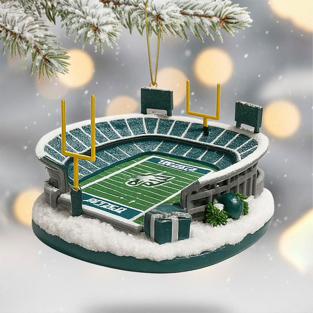 Philadelphia Eagles Stadium Christmas Ornament Home Decor Items Unique Gifts For Eagles Fans-1
