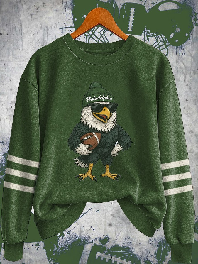 Philadelphia Eagles Sweatshirt Football Game Day Best Gifts For Eagles Fans For Him Her-1 Philadelphia Eagles Sweatshirt Football Game Day Best Gifts For Eagles Fans For Him Her-1