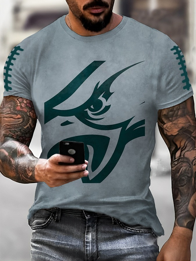 Philadelphia Eagles T-Shirt Men's Game Day Merch Clothing Best Gift For An Eagles Fan-1