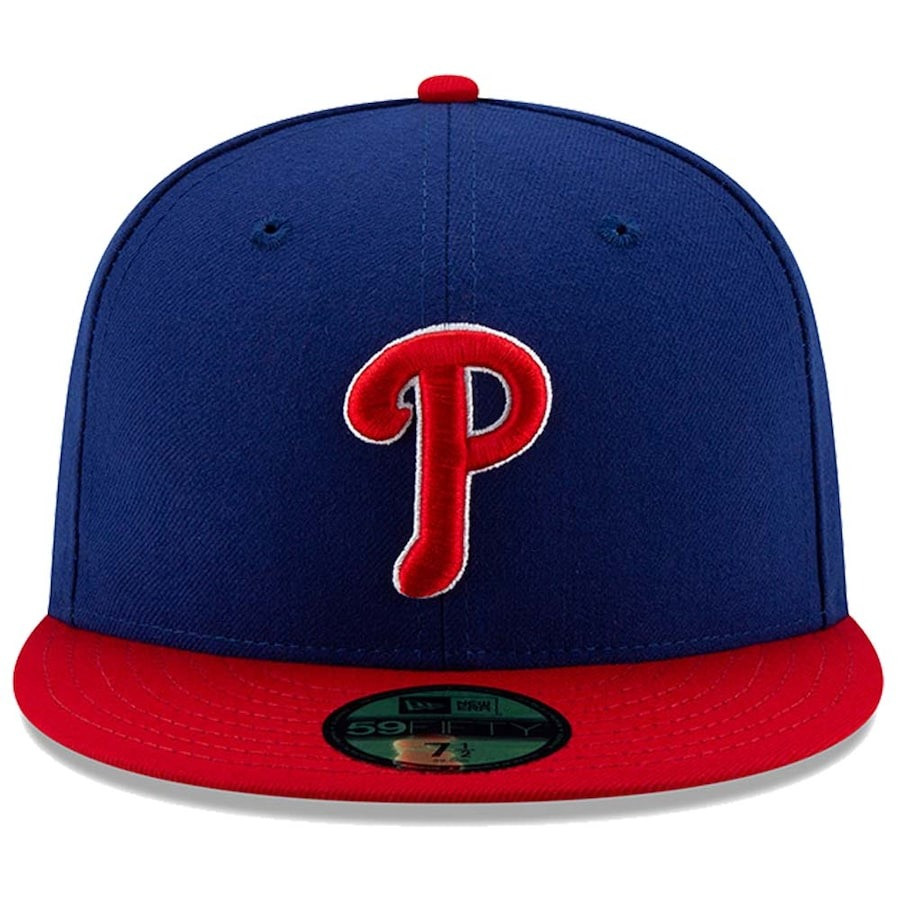 Philadelphia Phillies Hat MLB New Era Alternate 59FIFTY Hat Gifts For Phillies Fans-1