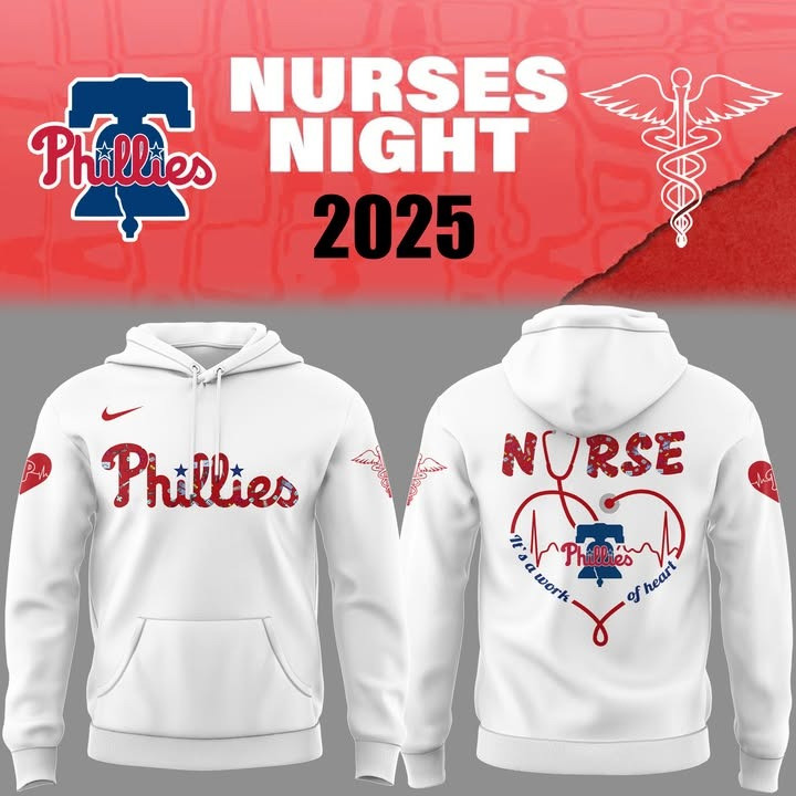 Philadelphia Phillies Nurses Night 2025 Hoodie Honor Nurse National Day Baseball Fan Gifts-1 Philadelphia Phillies Nurses Night 2025 Hoodie Honor Nurse National Day Baseball Fan Gifts-1