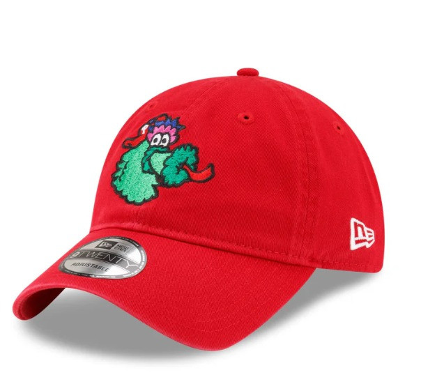 Philadelphia Phillies Phanatic Hat New Era 9Twenty Red Phillie Phanatic Hat Ball Cap-1 Philadelphia Phillies Phanatic Hat New Era 9Twenty Red Phillie Phanatic Hat Ball Cap-1