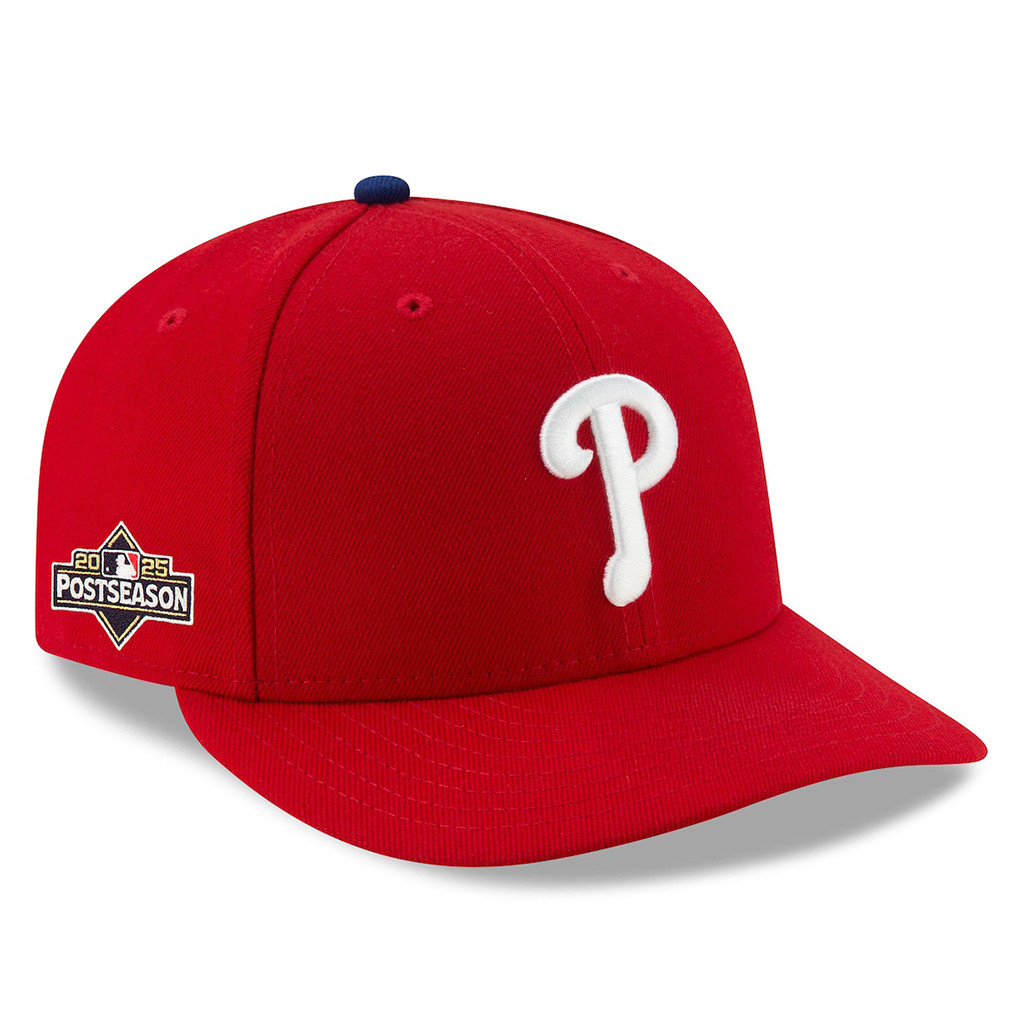 Philadelphia Phillies Red 2025 MLB Postseason Low Profile 59fifty Embroidered Hat Fan Merch-1 Philadelphia Phillies Red 2025 MLB Postseason Low Profile 59fifty Embroidered Hat Fan Merch-1
