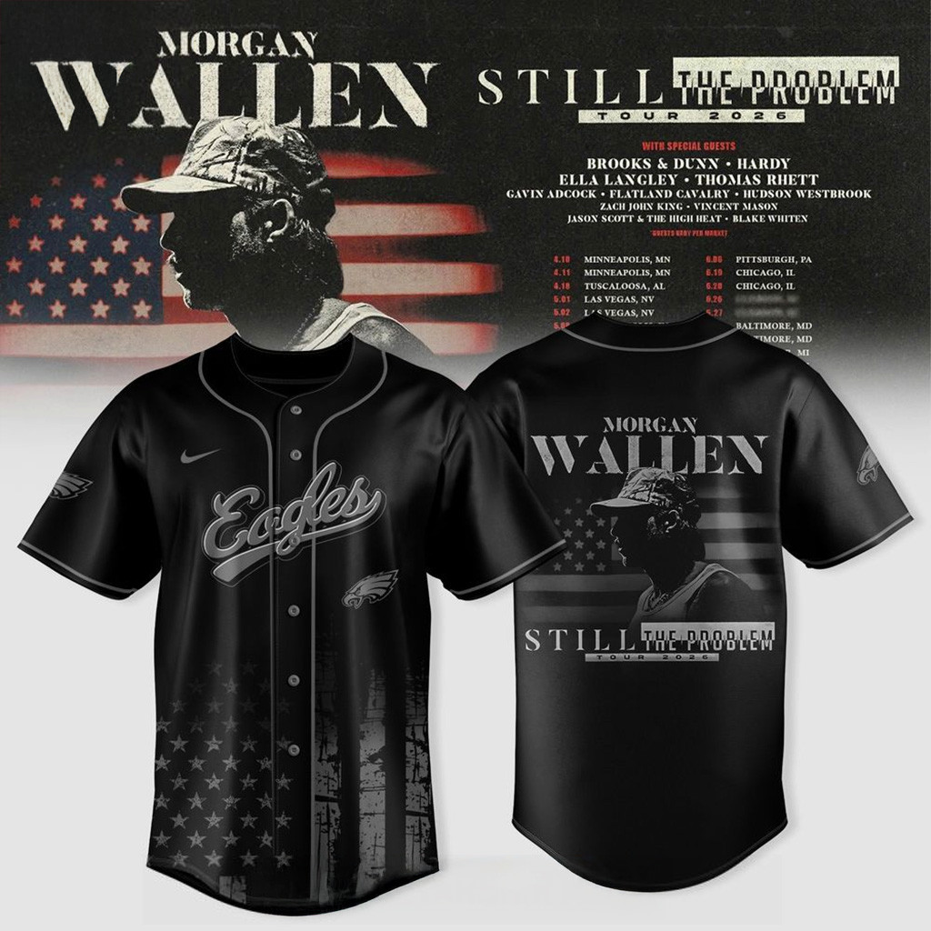 Philly Loud Philly Proud Tour Inspired Eagles Morgan Wallen Jersey Eagles Merch Gifts For Dad-1 Philly Loud Philly Proud Tour Inspired Eagles Morgan Wallen Jersey Eagles Merch Gifts For Dad-1