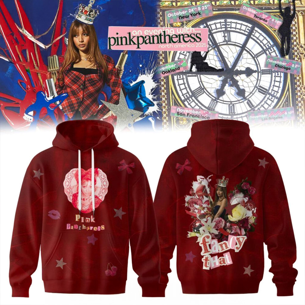 PinkPantheress Fancy For More NA Mini Tour 2025 Hoodie Fan Merch Christmas Gifts For Her-1