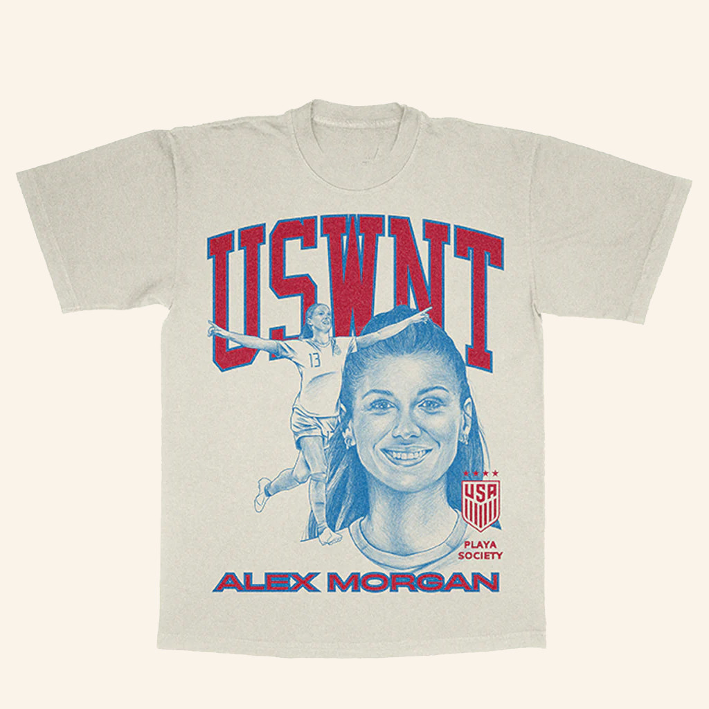 Playa Society Merch Playa Society USWNT Alex Morgan T-Shirt Christmas Present Ideas For Wife-1
