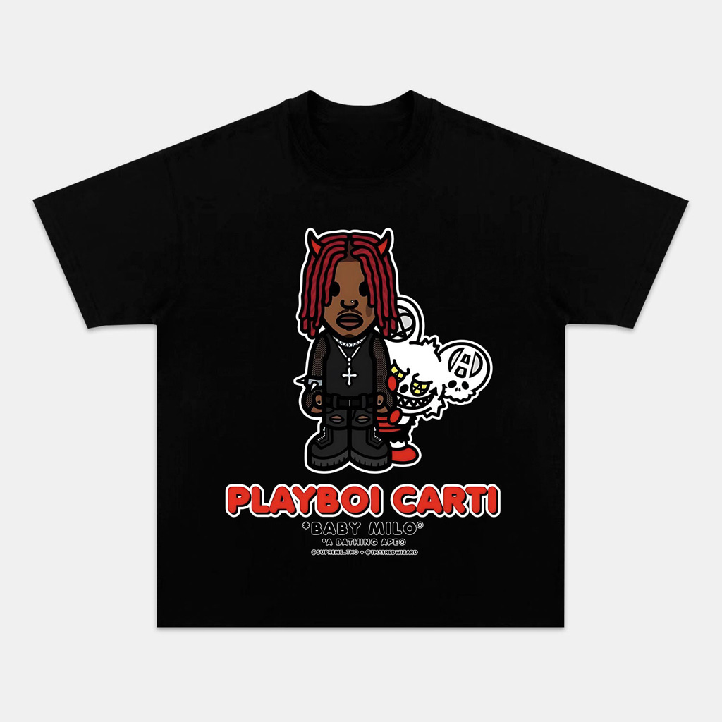 Playboi Carti 11 7 Graphic T-Shirt Black Fan Merch Christmas Gifts For Rappers(1)-1