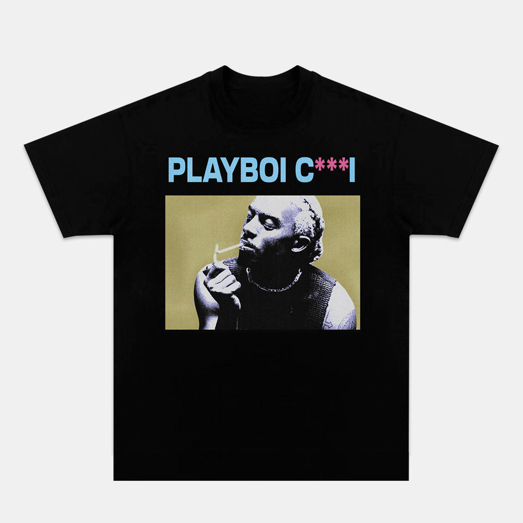 Playboi Carti 11 7 Graphic T-Shirt Fan Merch Christmas Gifts For Rapper Fans-1