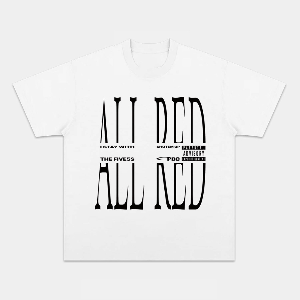 Playboi Carti And All Red Graphic T-Shirt Fan Merch Top Christmas Gifts For Girlfriend-1