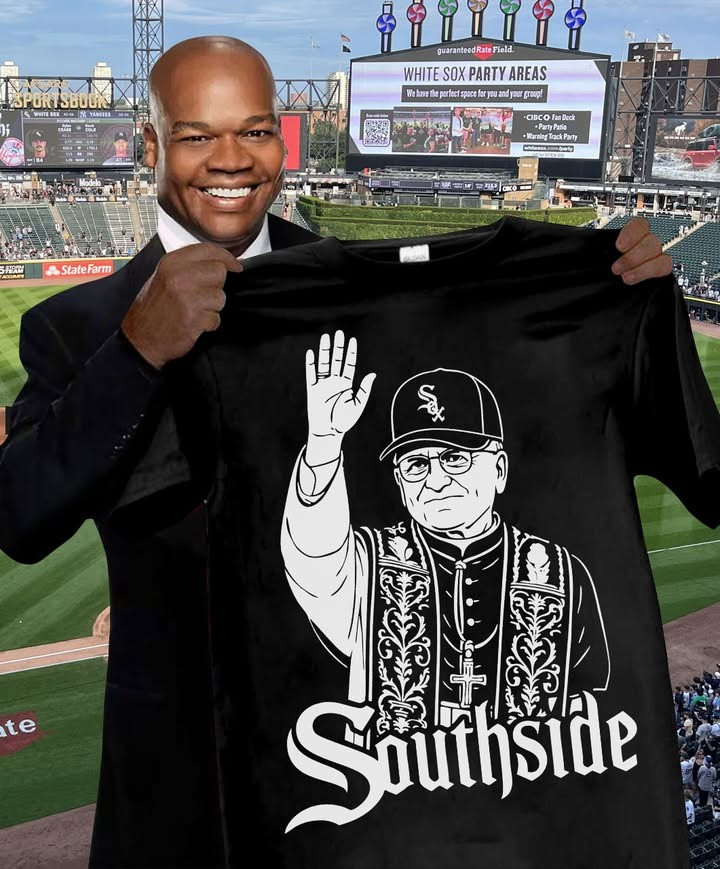 Pope Leo XIV South Side Chicago White Sox Faith T-Shirt Baseball Fan Merch Gift Ideas-1