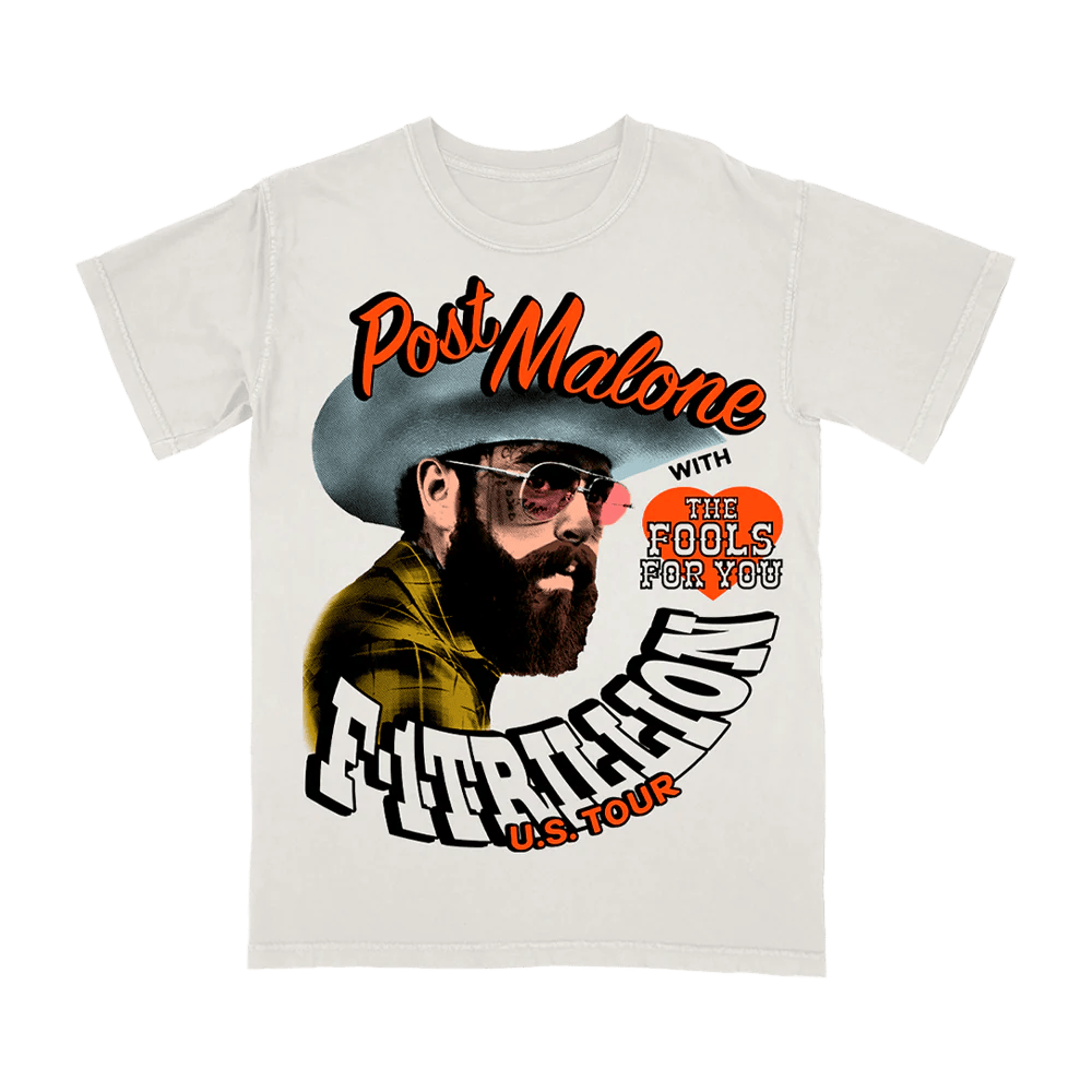 Post Malone Merch F1 Trillion With Fools Shirt Dad Gifts For Father's Day 2025 Gifts For Fans-1