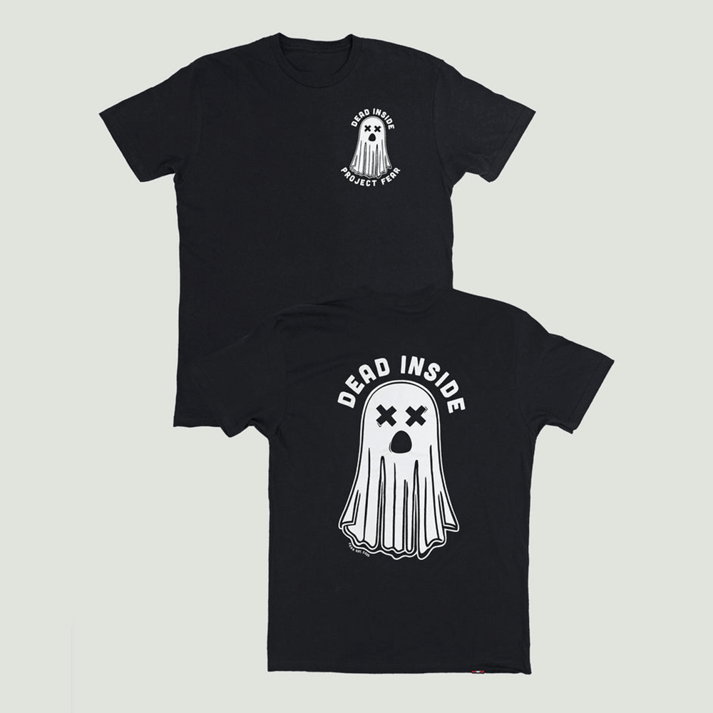 Project Fear Merch Dead Inside T-Shirt Perfect Father's Day Gifts For Horror Fans Gifts For BFF-1