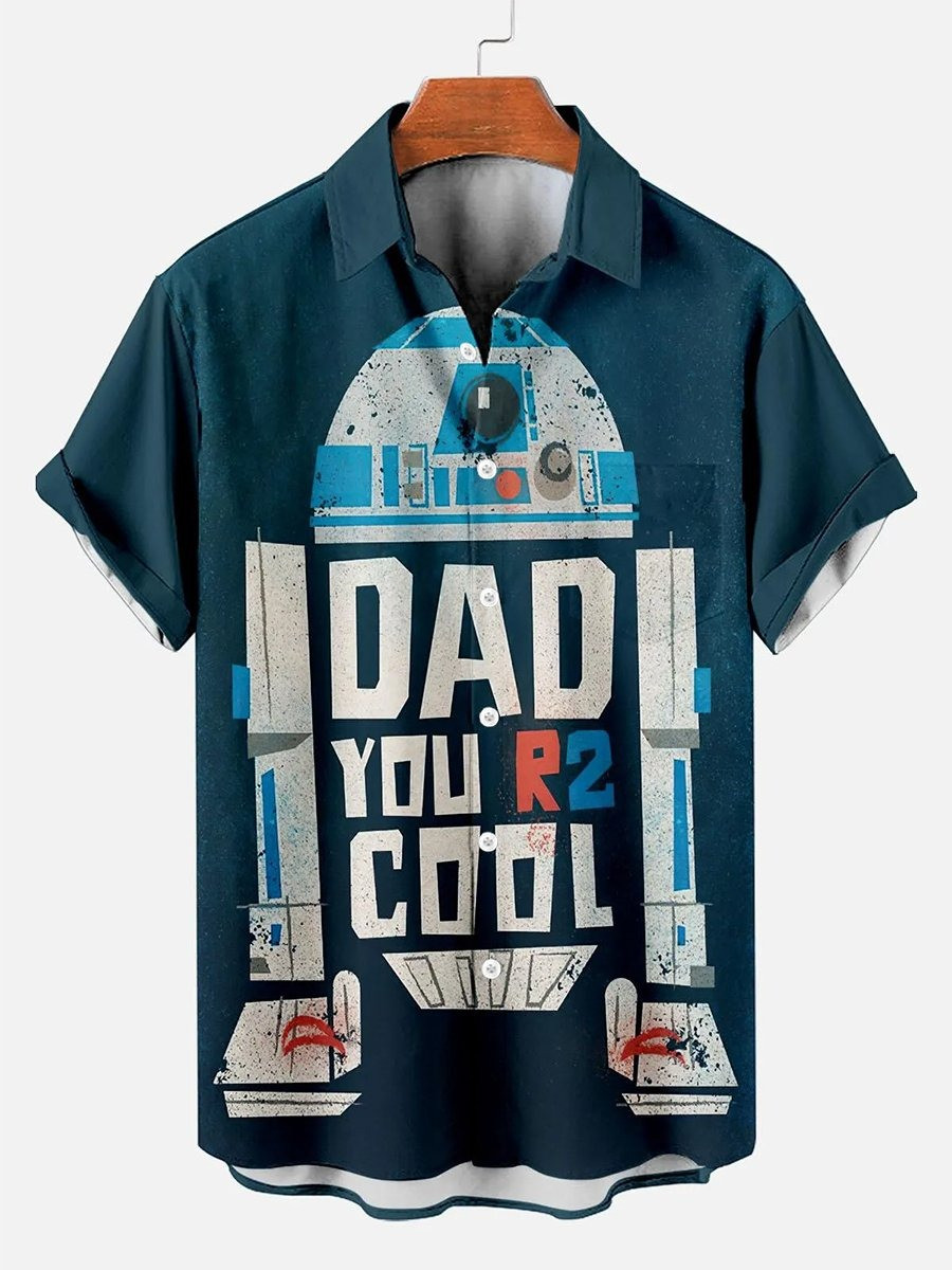 R2-D2 Star Wars Dad You R2 Cool Hawaiian Shirt Fan Star Wars Father's Day Gift-1