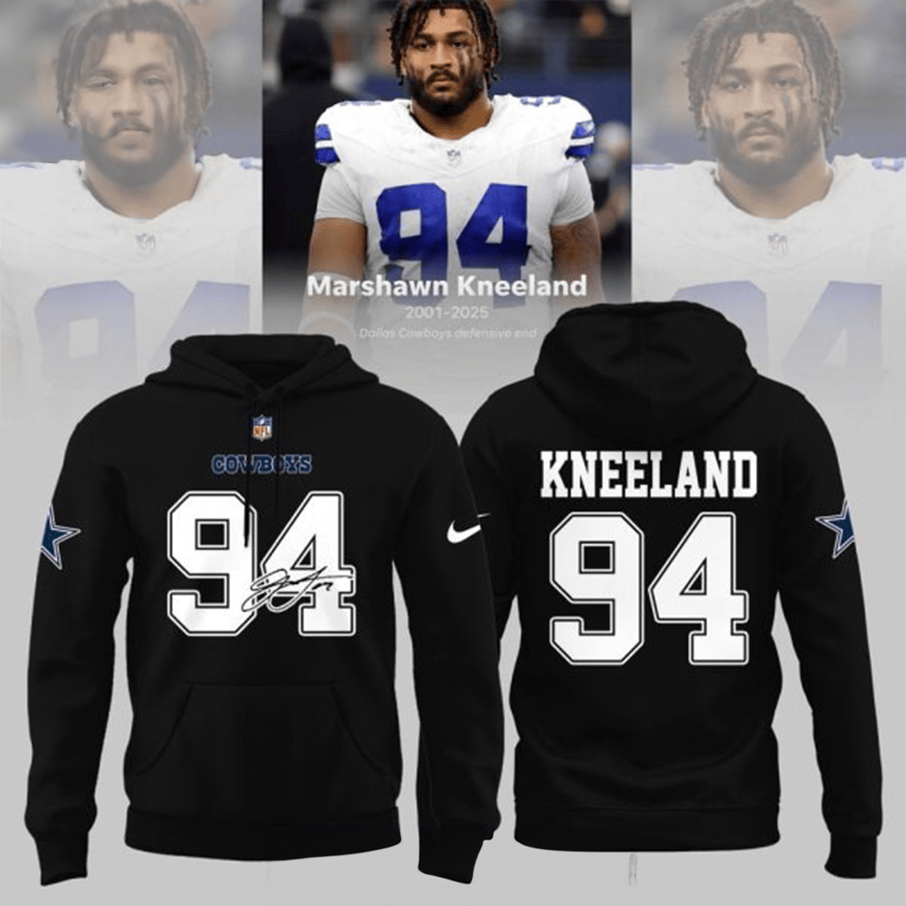RIP Marshawn Kneeland 94 Hoodie Marshawn Kneeland Memorial Apparel Dallas Cowboys Lovers Gift-1