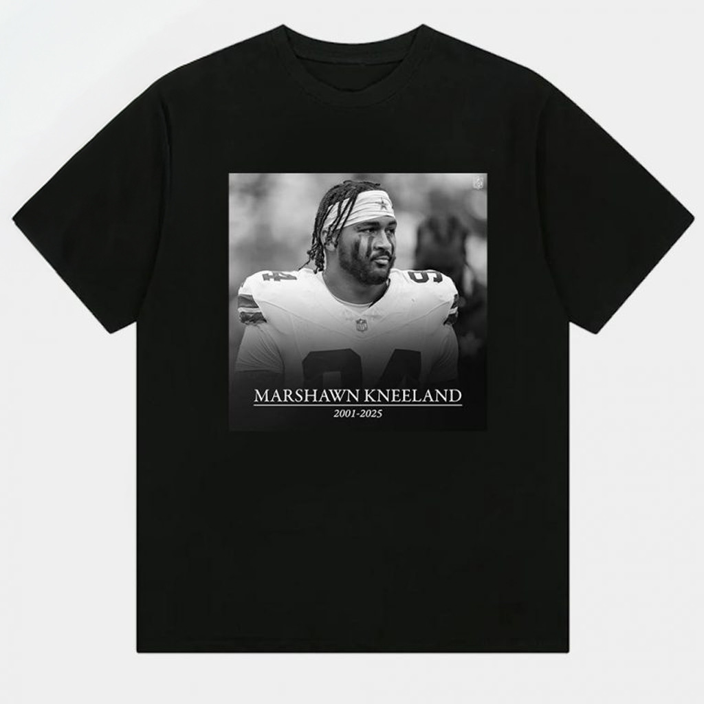 RIP Marshawn Kneeland Dallas Cowboys 2001 2025 T-Shirt Gift Ideas For Dad-1