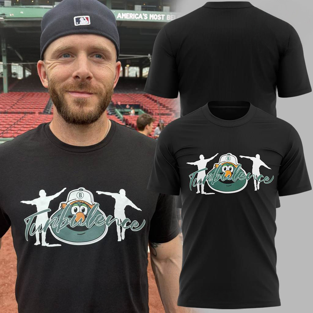 Red Sox Turbulence Special T-Shirt Christmas Gifts For Baseball Fans-1