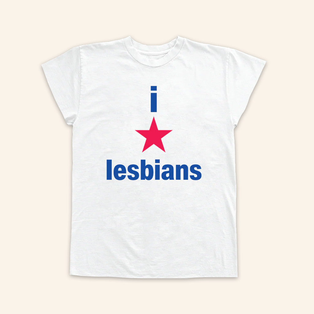 Renee Rapp Merch I Love Lesbians T-Shirt Gifts For Sister Birthday Gifts For Besties-1