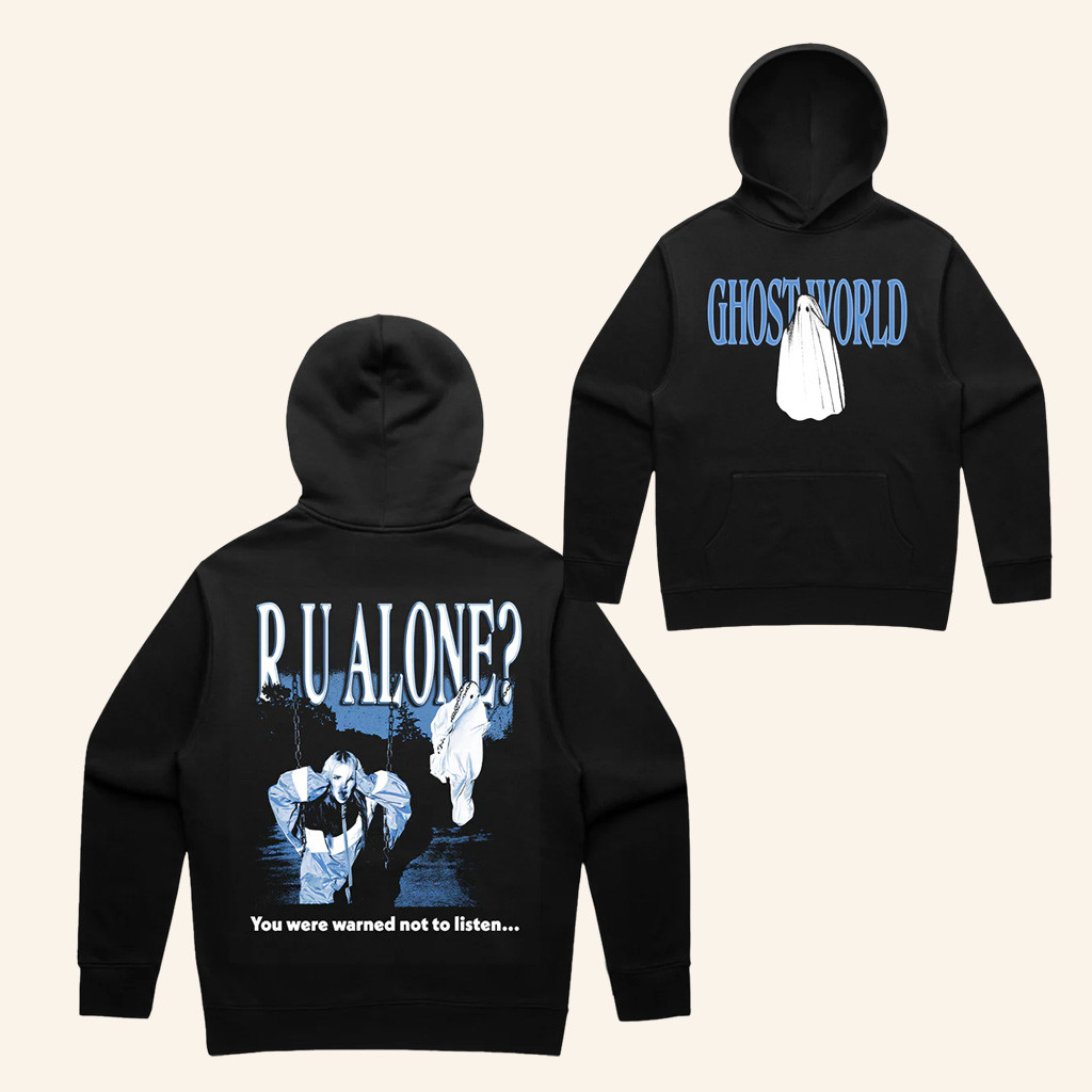 Republic Records Merch Ghost World Hoodie Gifts For Dudes-1