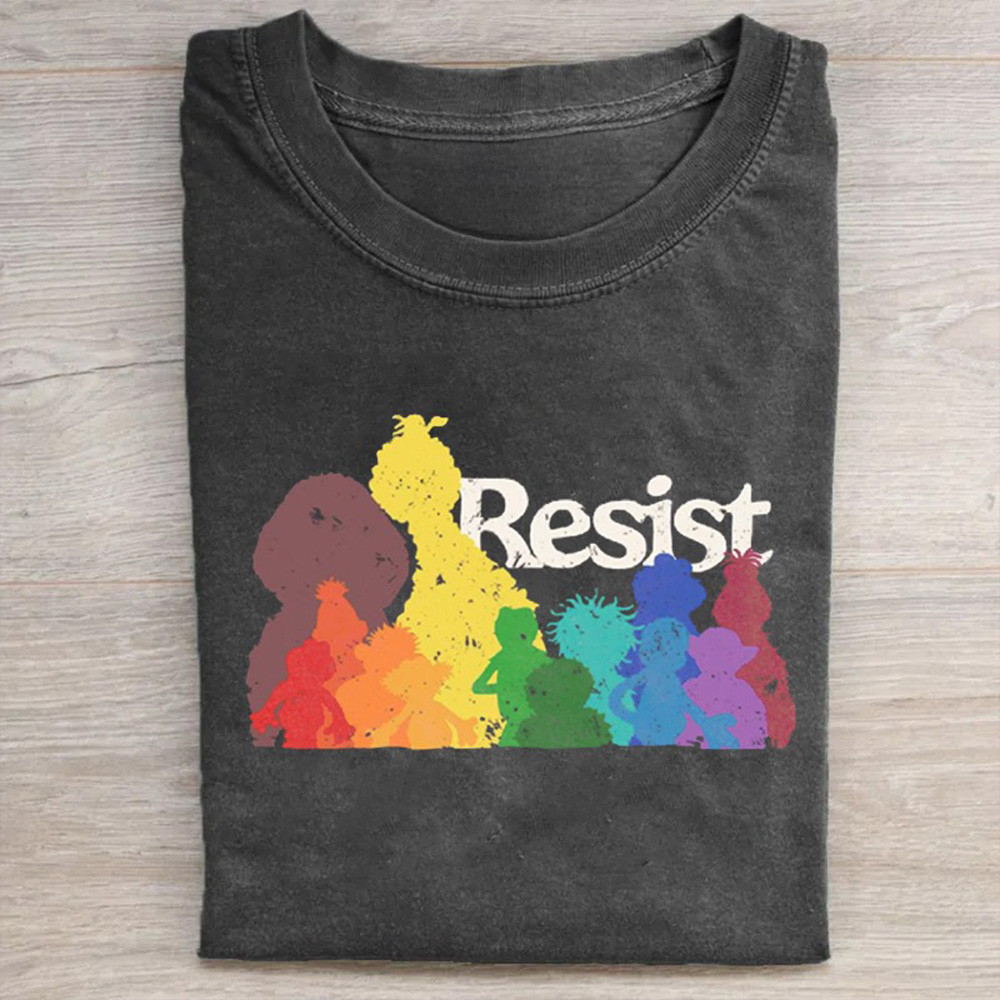 Resist T-Shirt Protest Support Human Rights Equality Shirt For Men Women-1
