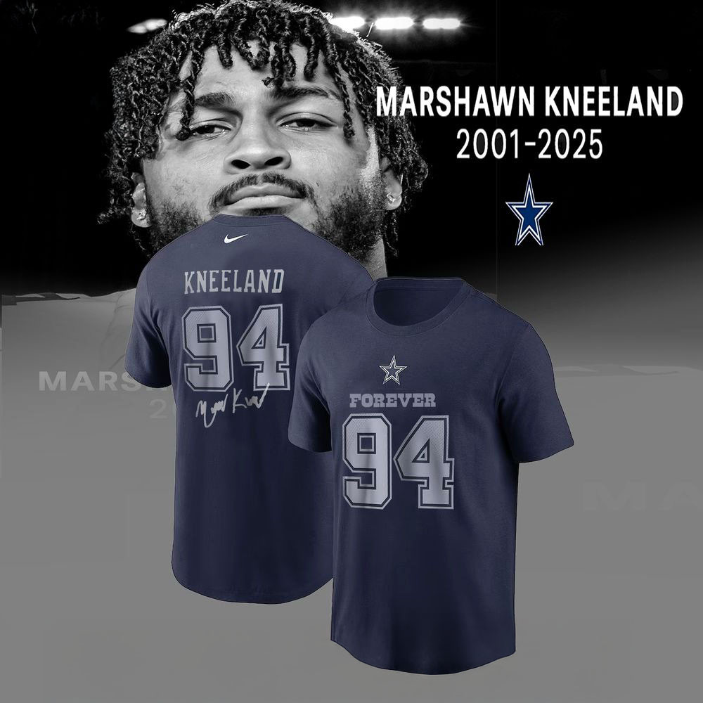 Rest In Peace Kneeland Forever 94 T-Shirt Dallas Cowboys Kneeland Merch Football Lovers Gifts-1