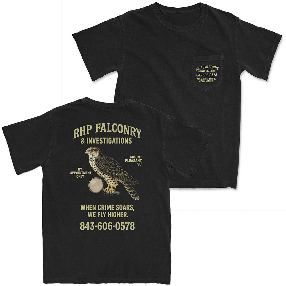 Righteous Gemstones Merch T-Shirt Owl RHP Falconry The Righteous Gemstones Merch Gifts-1