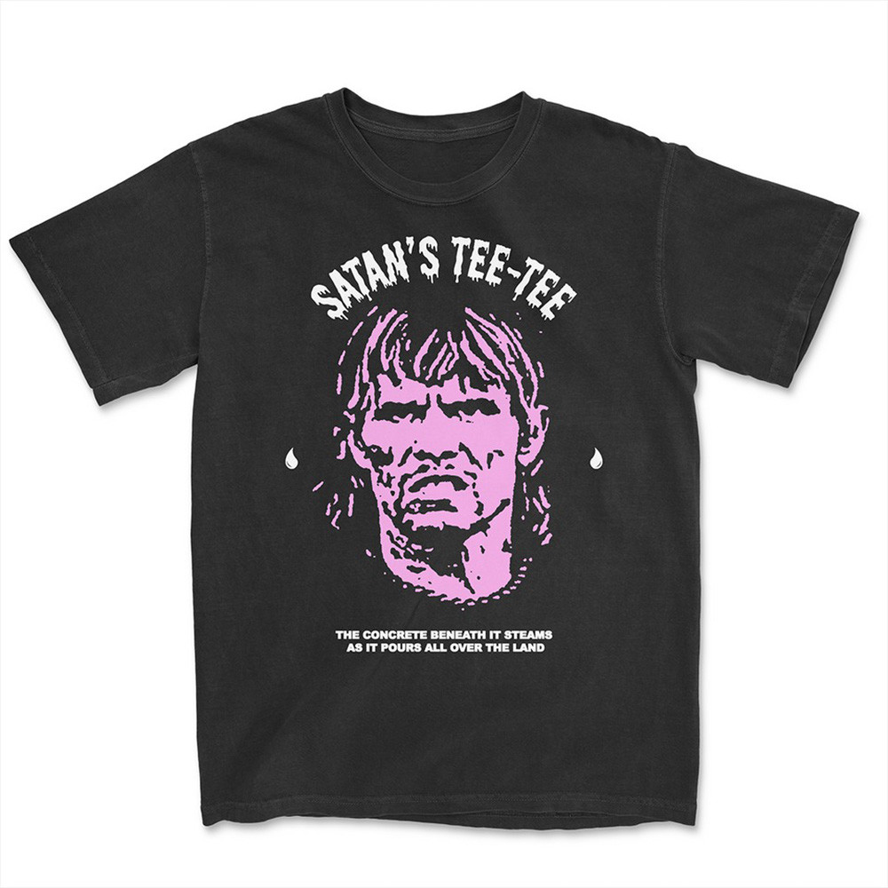Righteous Gemstones Merch T-Shirt Satan's Tee Tee The Concrete Beneath It Streams-1