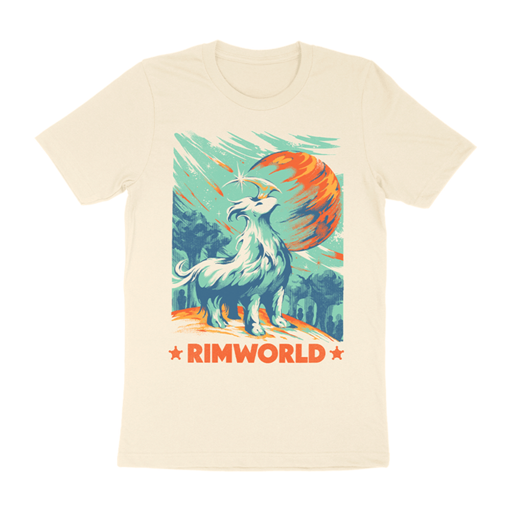 RimWorld T Shirt Gaming Merch Great Gifts For Strategy Game Lovers Or Dads Who Play Games-1