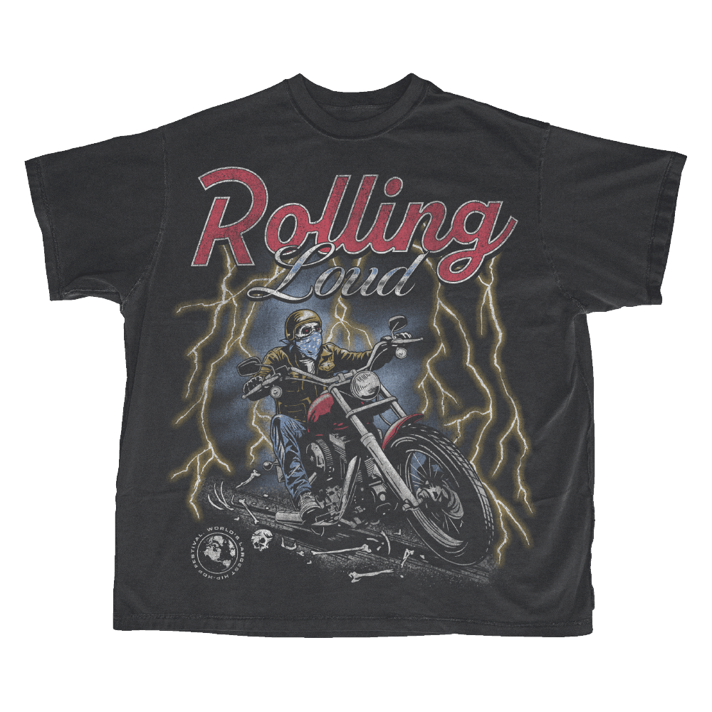 Rolling Loud Merch Rolling Loud On The Road T-Shirt Father's Day Gifts For Son Gifts For BFF-1