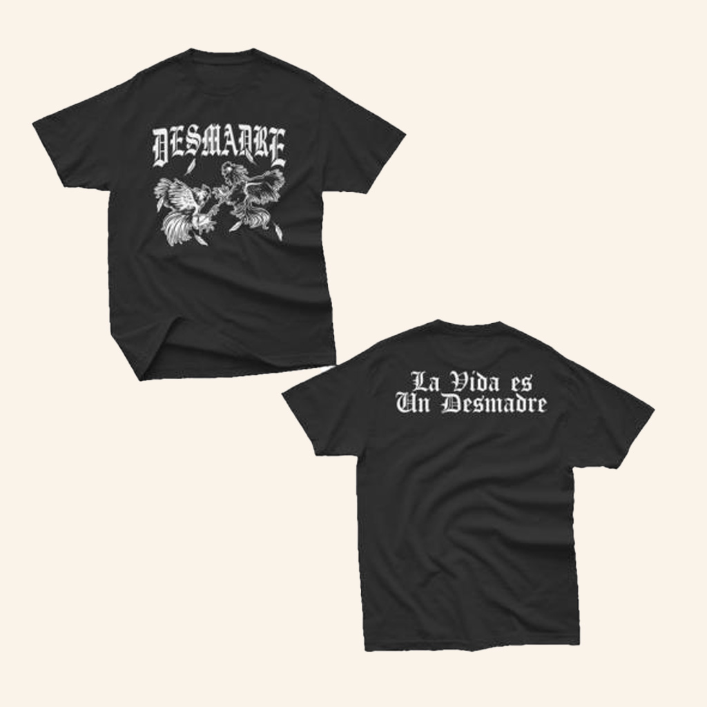 Rooster Desmadre T-Shirt La Vida Es Un Desmadre Shirt Cool Gifts For Boyfriend-1