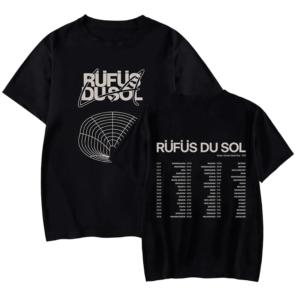 Rufus Du Sol Merch Rufus Du Sol World Tour 2025 T-Shirt Good Fathers Day Gifts Gifts For BFF-1