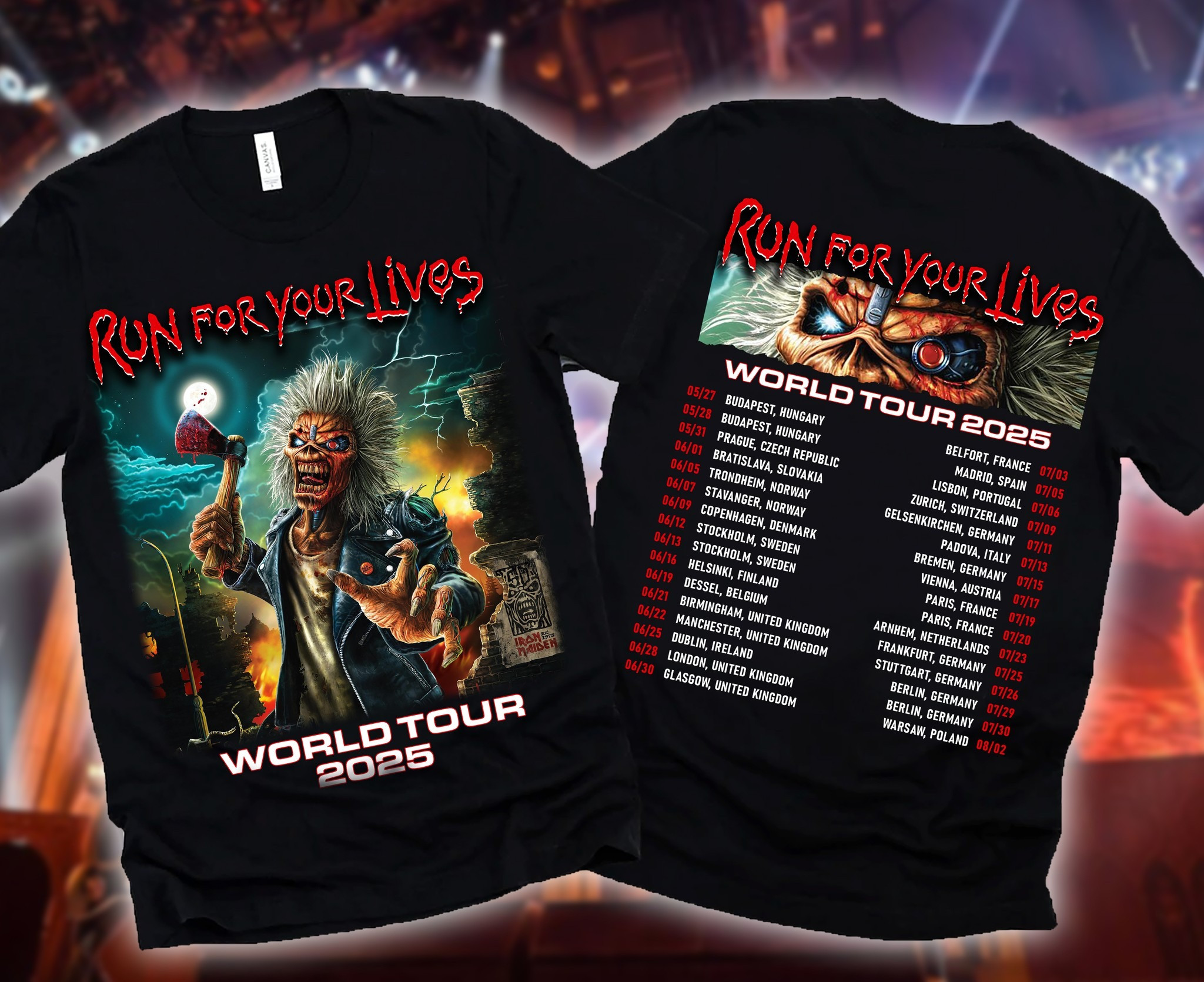 Run For Your Lives World Tour 2025 Shirt Run For Your Lives Tour 2025 Merch Fan Gifts-1 Run For Your Lives World Tour 2025 Shirt Run For Your Lives Tour 2025 Merch Fan Gifts-1