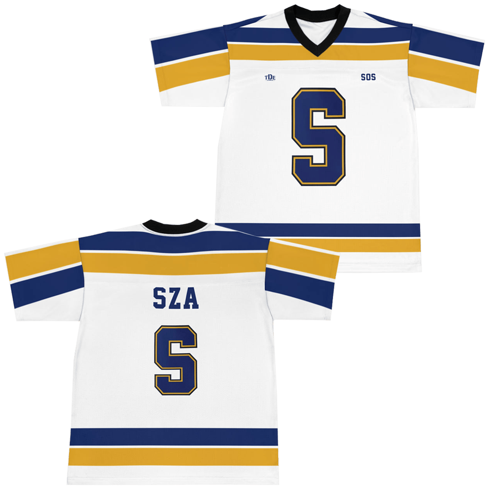 SZA Merch SZA Signature SOS Jersey Grand National Tour Merch Father's Day Presents For Husband-1