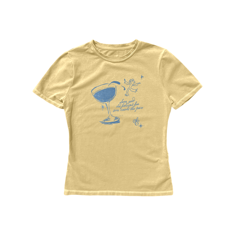 Sabrina Carpenter Tour Merch Good Old Fashioned Fun Baby Tee Cool Gifts For Music Lovers-1