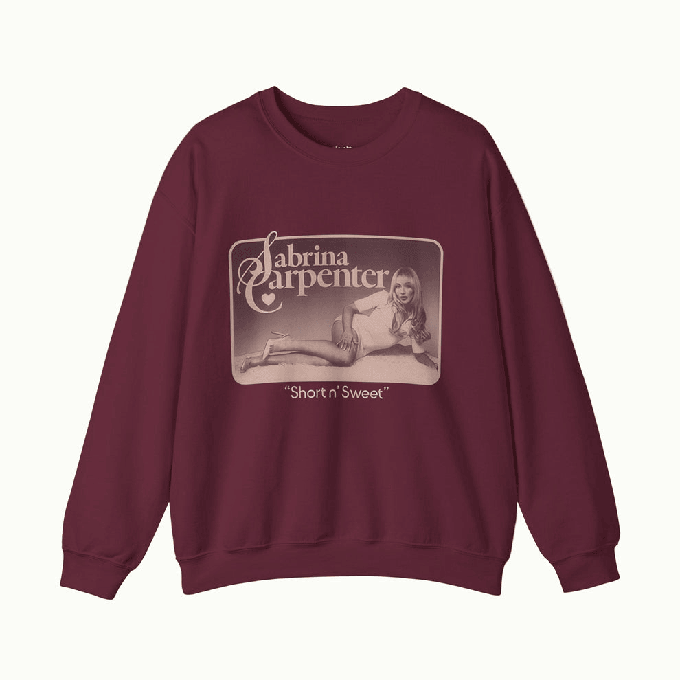 Sabrina Carpenter Tour Merch Short N Sweet Photo Sweatshirt Gifts For Sabrina Carpenter Fans-1