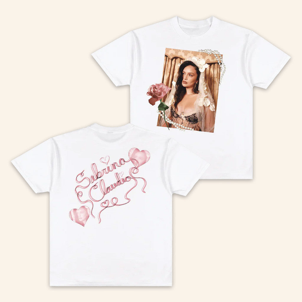 Sabrina Claudio Merch Sabrina Claudio Portrait T-Shirt Gifts For Wife Gifts For Best Friend-1