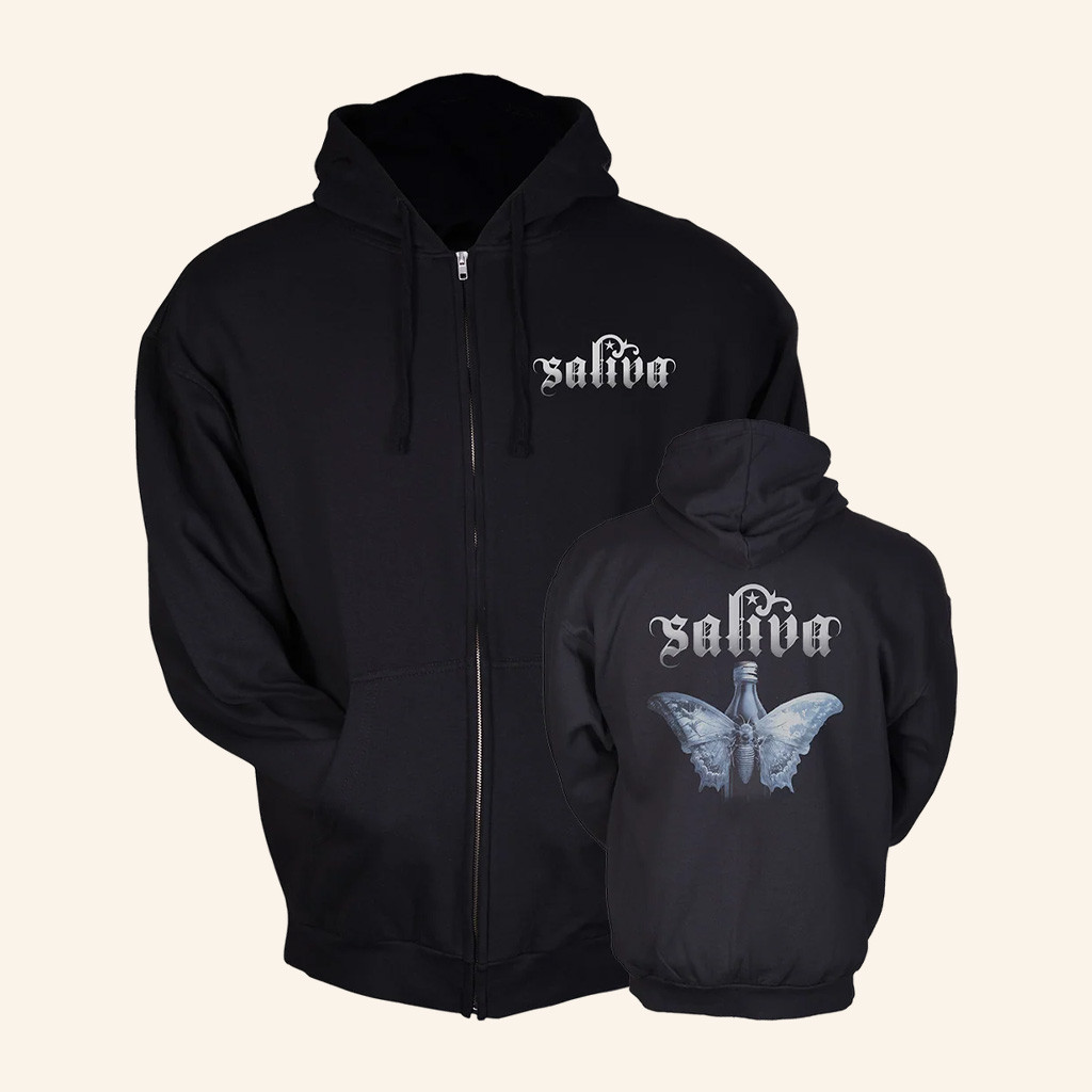 Saliva Horizon Merch Retold Zip Hoodie Music Lover Gifts For Him-1
