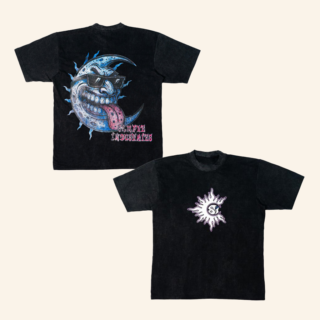 Sampleind Merch Smpl Moon Black Shirt Birthday Gifts For Boyfriend-1