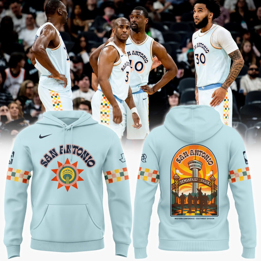 San Antonio Spurs 2025 Hoodie NBA Basketball Lovers Fan Merch Clothing Gifts-1