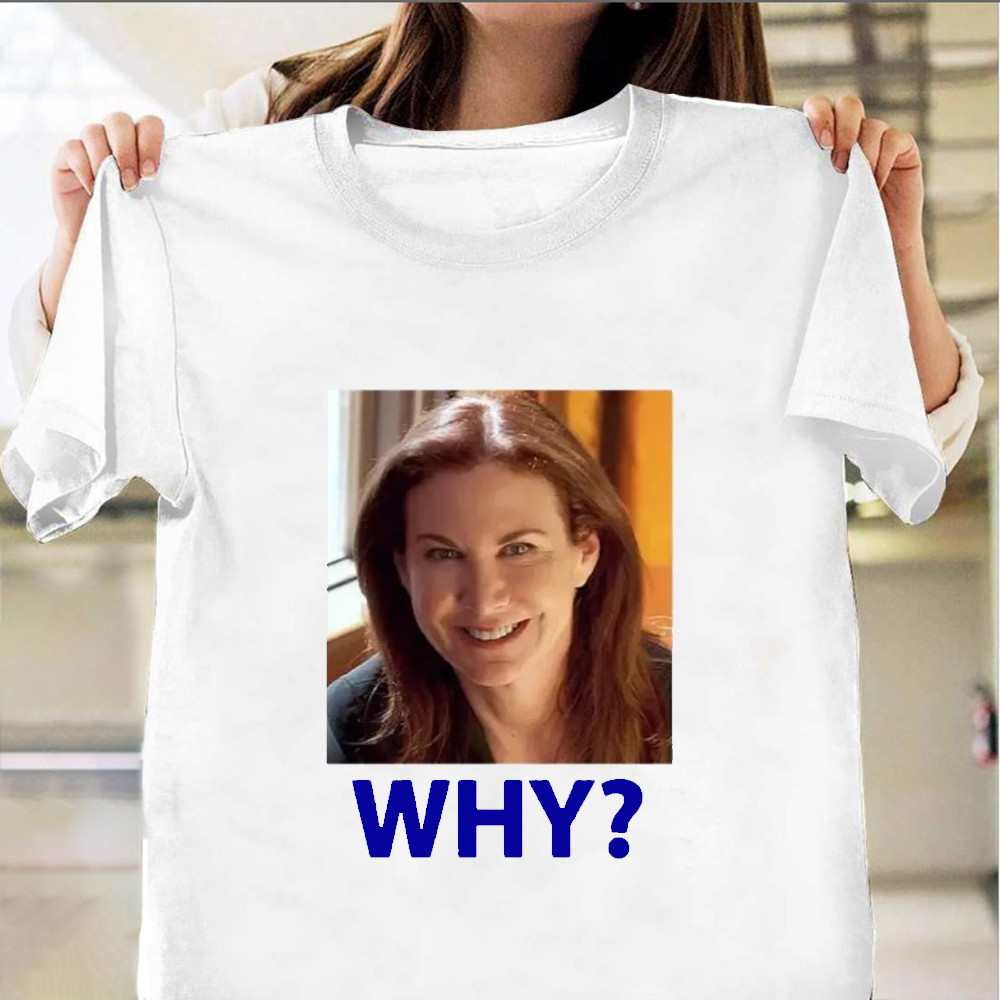 Sarah Sherman Shirt Why SNL T-Shirt Clothing Sarah Sherman Why T-Shirt For Sale-1