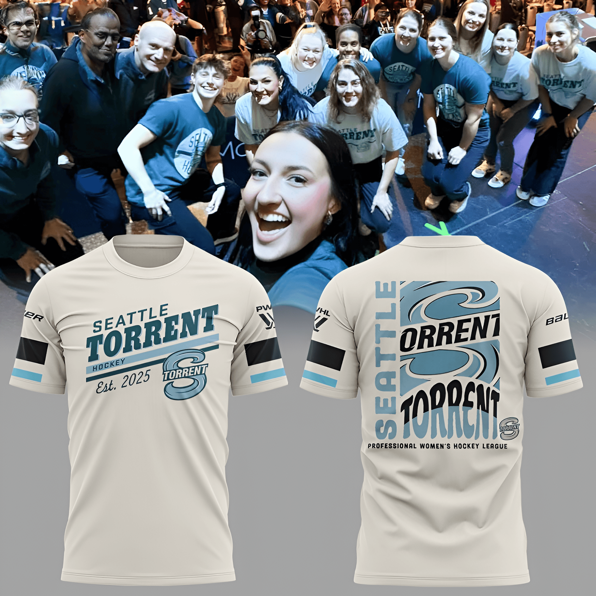 Seattle Torrent EST 2025 Hockey T-Shirt Seattle Torrent PWHL Tee Ice Hockey Gifts For Her-1 Seattle Torrent EST 2025 Hockey T-Shirt Seattle Torrent PWHL Tee Ice Hockey Gifts For Her-1