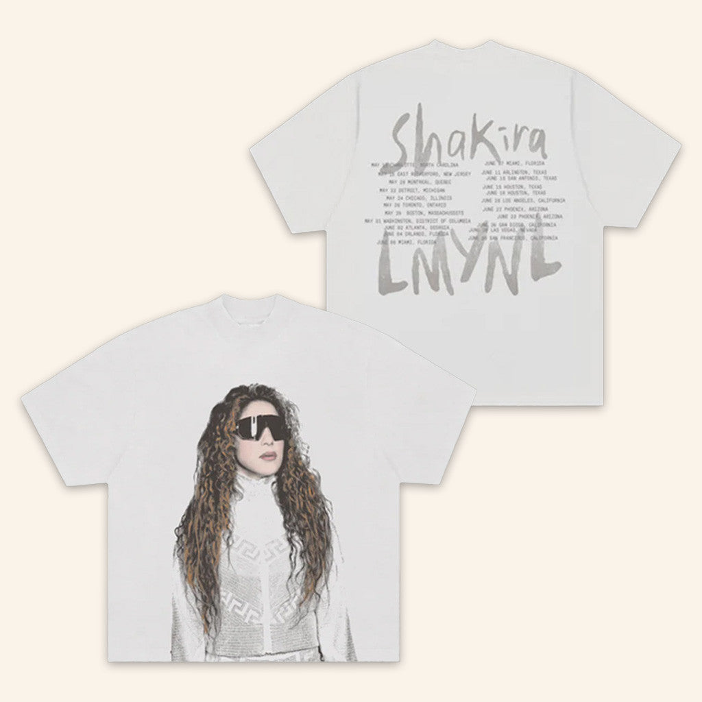 Shakira Merch Lmynl World Tour Sunglasses T-Shirt Fans Gifts For Her Gifts For Best Friend-1