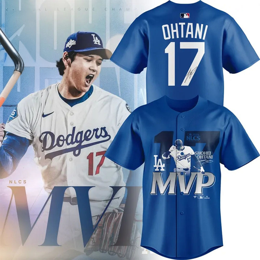Shohei Ohtani LA Dodgers Baseball Jersey 2025 National League Championship Series MVP Gifts-1